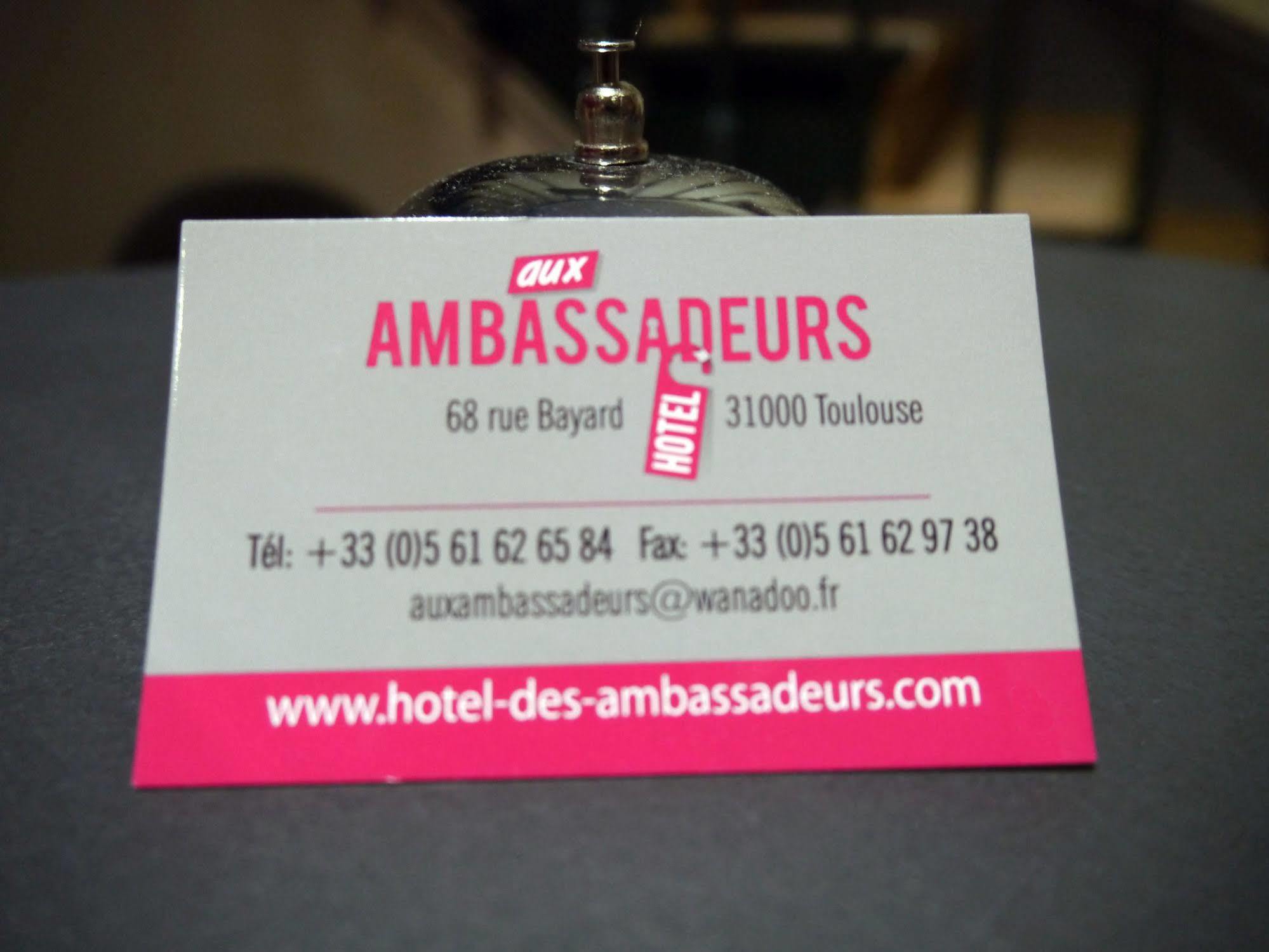 טולוז Hotel Des Ambassadeurs מראה חיצוני תמונה