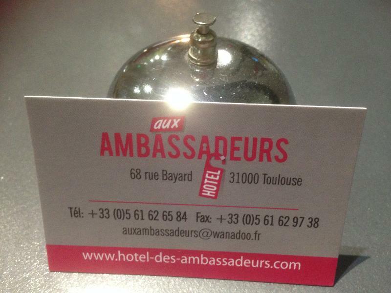 טולוז Hotel Des Ambassadeurs מראה חיצוני תמונה